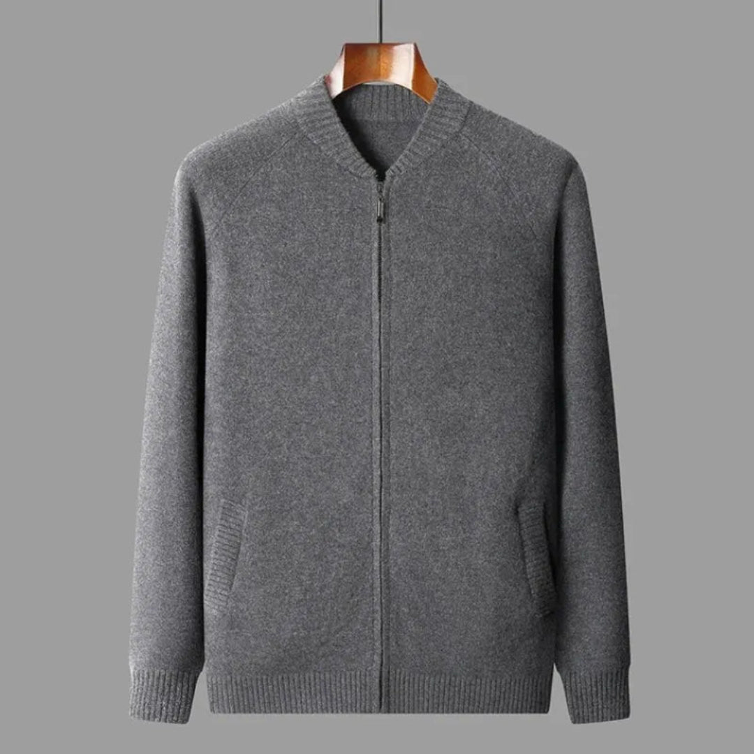 Mason Wool Zip-Up Sweater