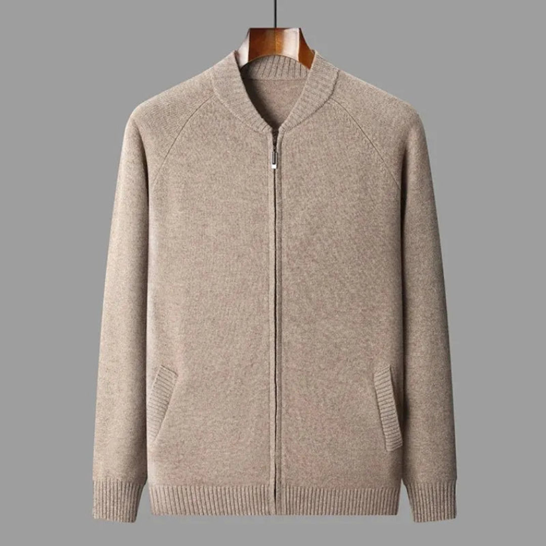 Mason Wool Zip-Up Sweater