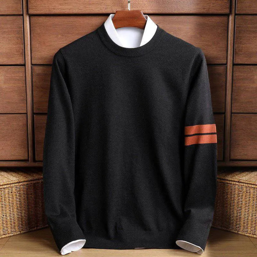 Mateo Crewneck Wool Sweater