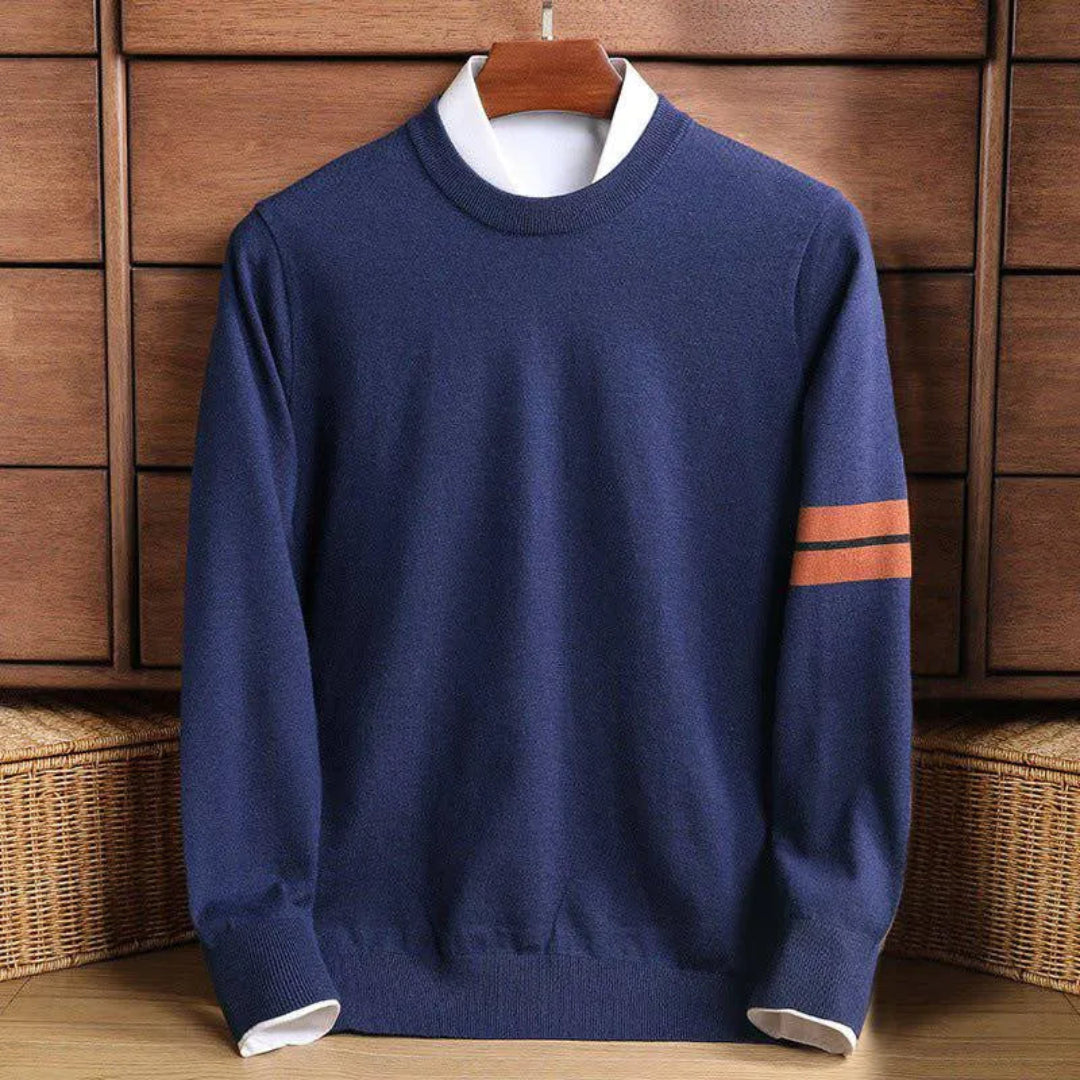 Mateo Crewneck Wool Sweater