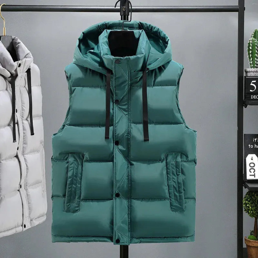 Mateo Hooded Puffer Vest