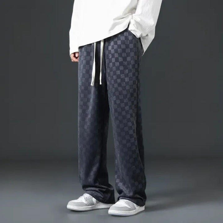 Maverick Checkered Track Pants