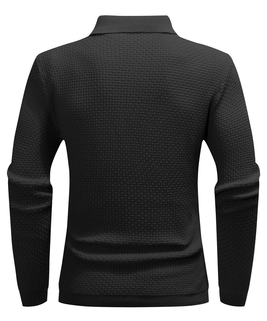 Men Minimalist Knit Polo LionStyle
