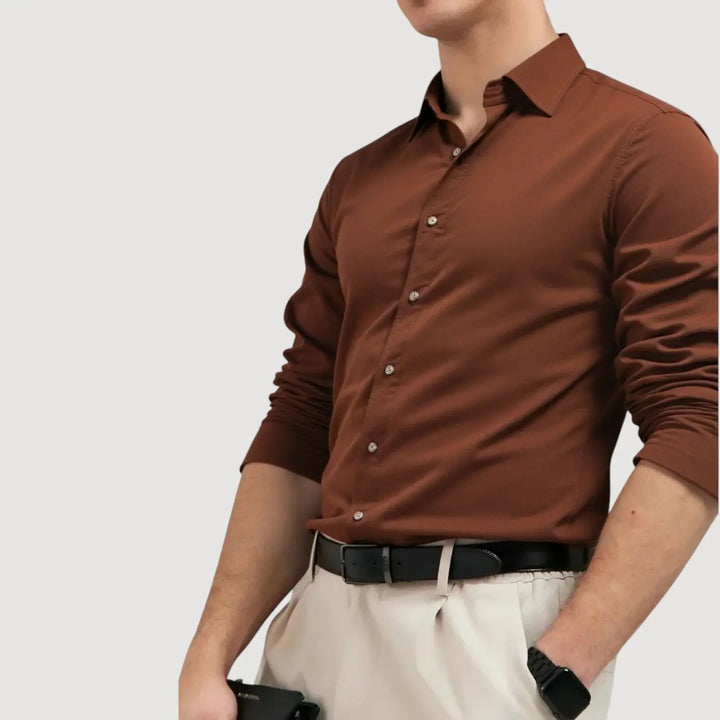 Men Slim Fit Casual Shirt LionStyle Lion Style