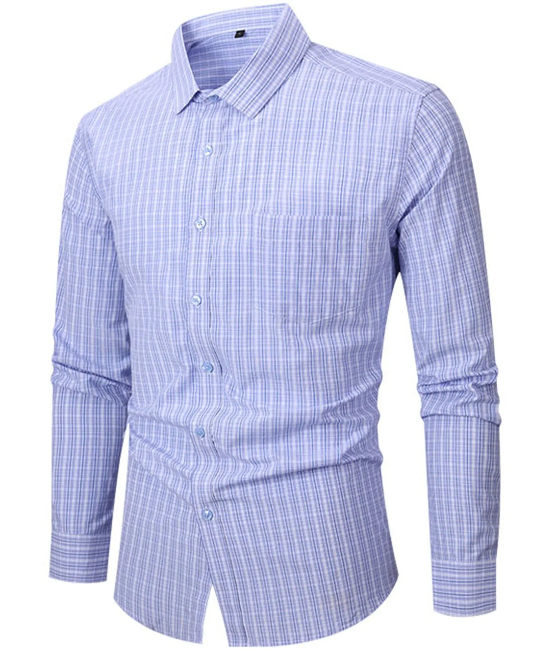 Men Slim Fit Check Shirt LionStyle Lion Style