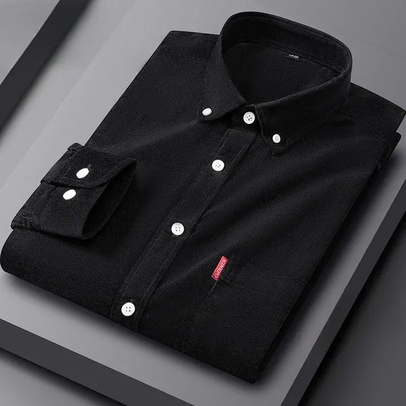 Men Smart Casual Oxford Shirt LionStyle Lion Style