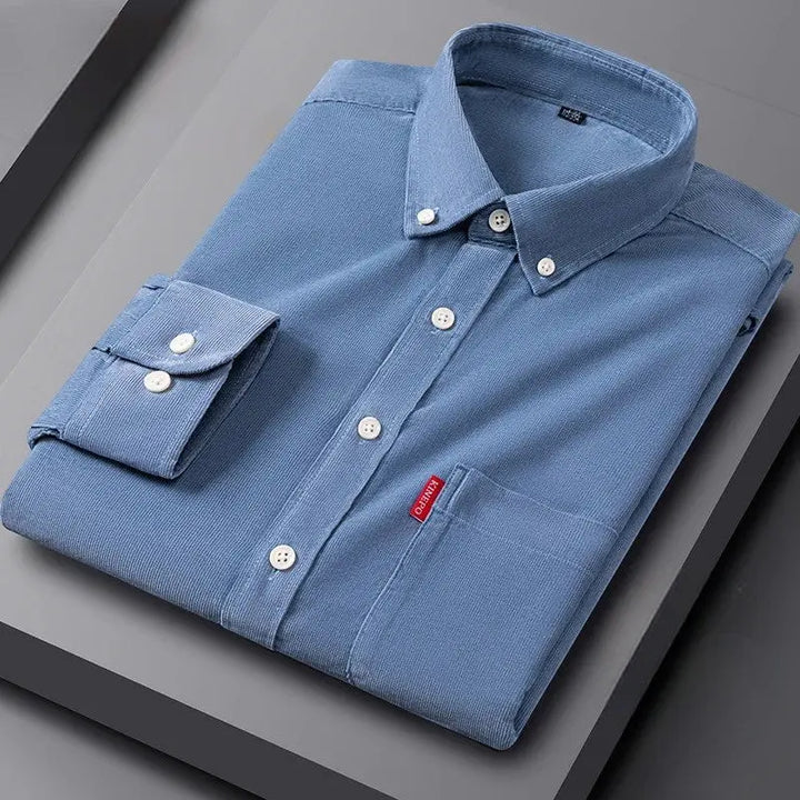 Men Smart Casual Oxford Shirt LionStyle Lion Style