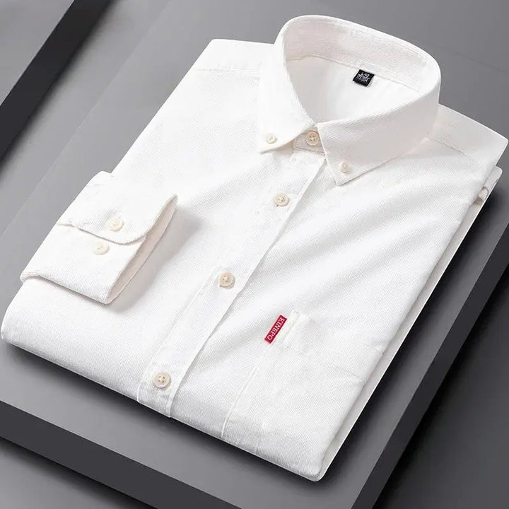 Men Smart Casual Oxford Shirt LionStyle Lion Style