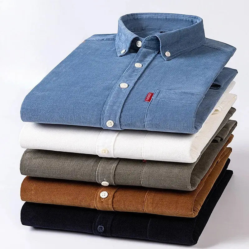 Men Smart Casual Oxford Shirt LionStyle Lion Style