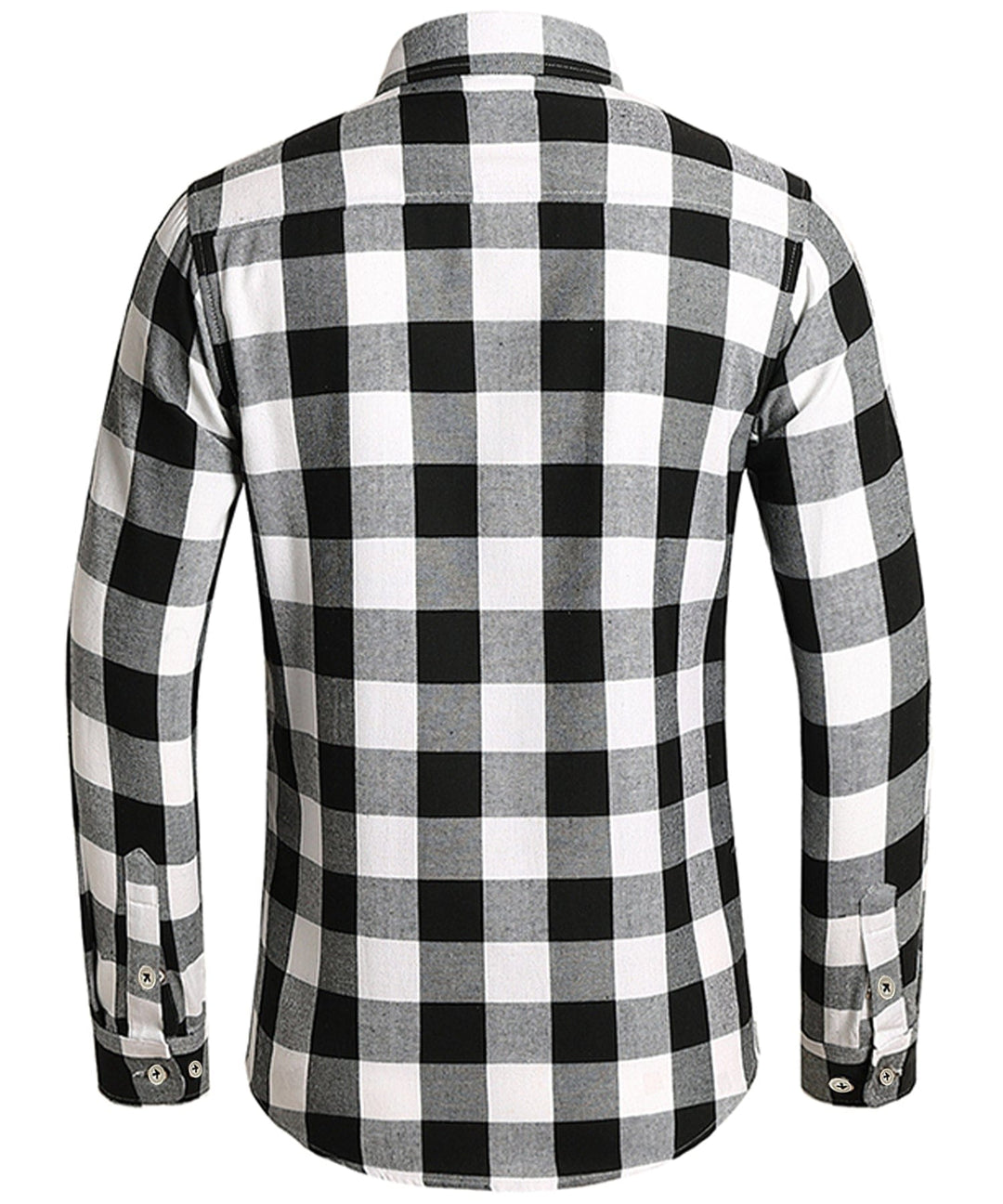 Men Smart Casual Plaid Shirt LionStyle