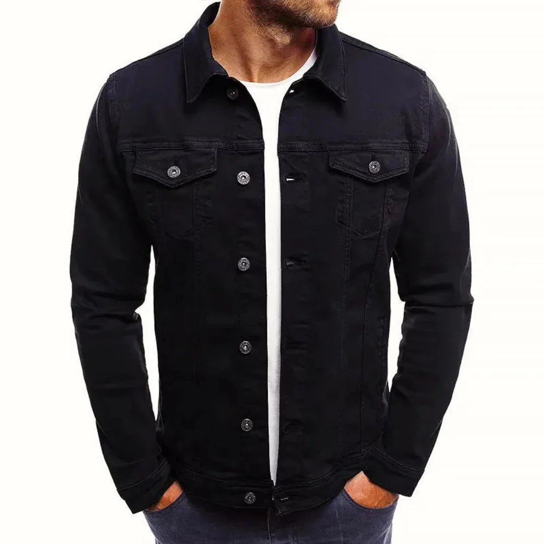 Men’s Classic Button Denim Jacket