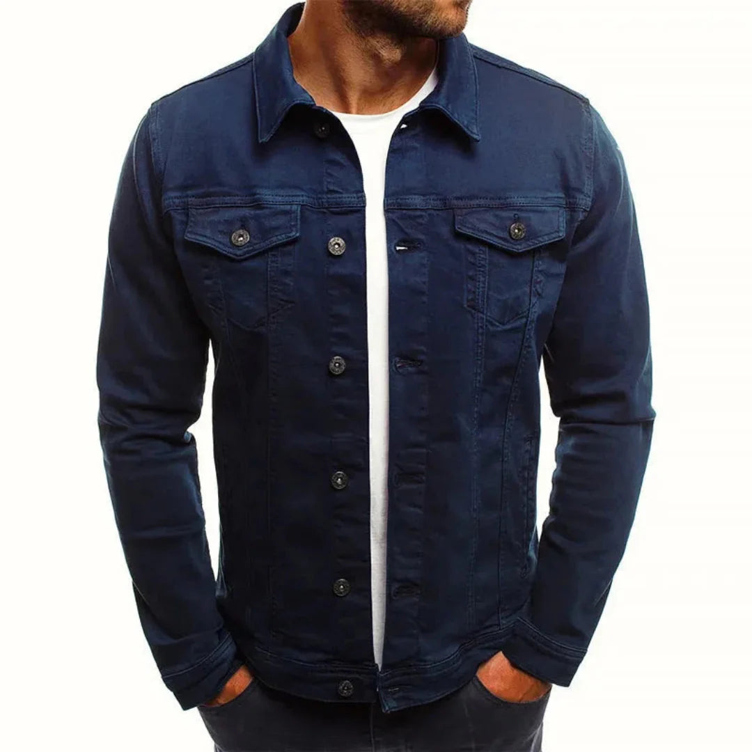 Men’s Classic Button Denim Jacket