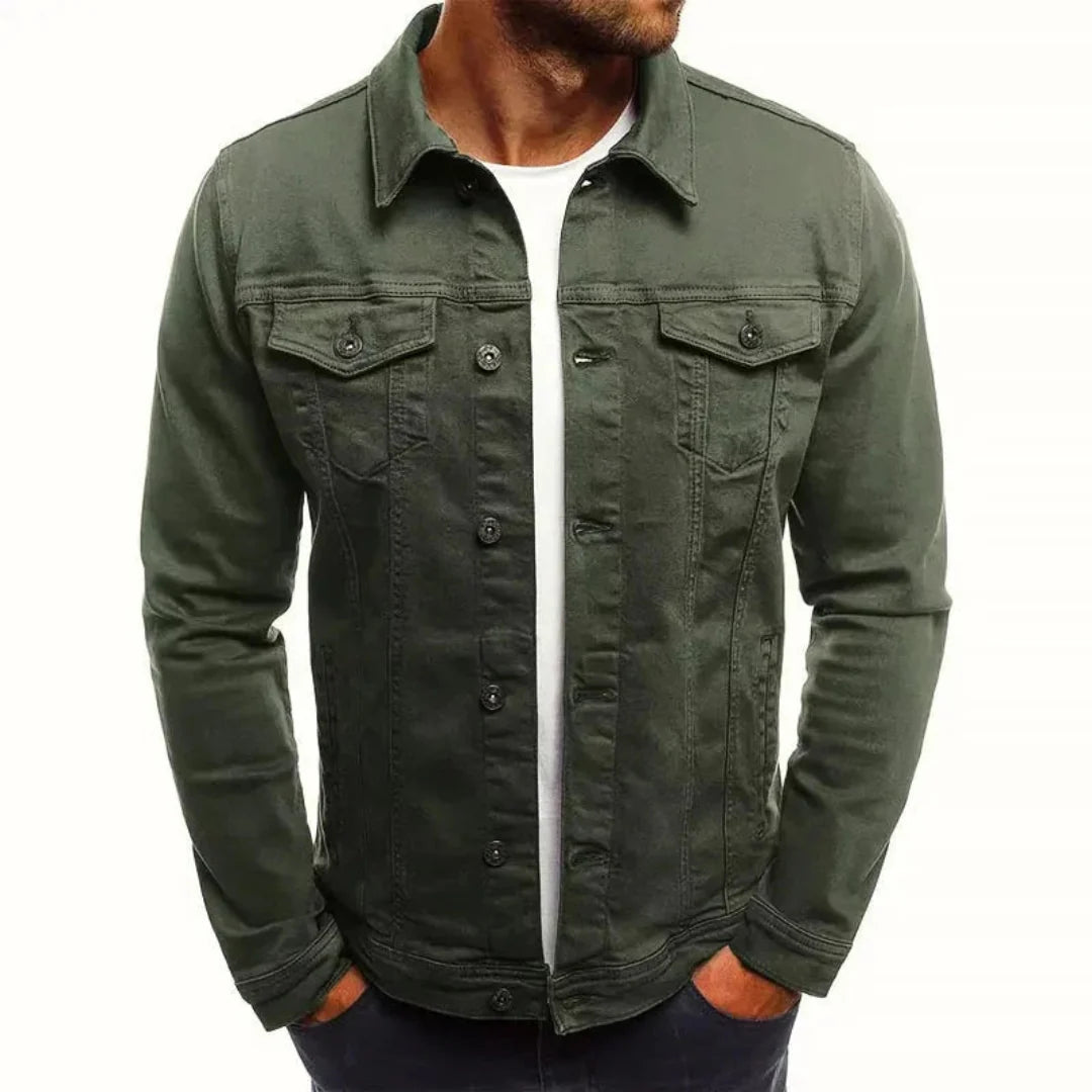 Men’s Classic Button Denim Jacket