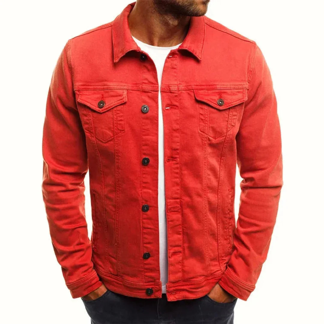 Men’s Classic Button Denim Jacket