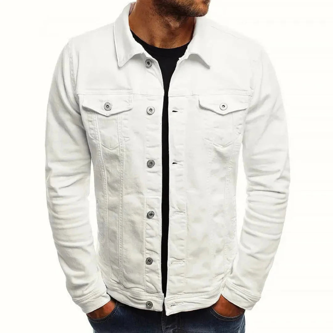 Men’s Classic Button Denim Jacket
