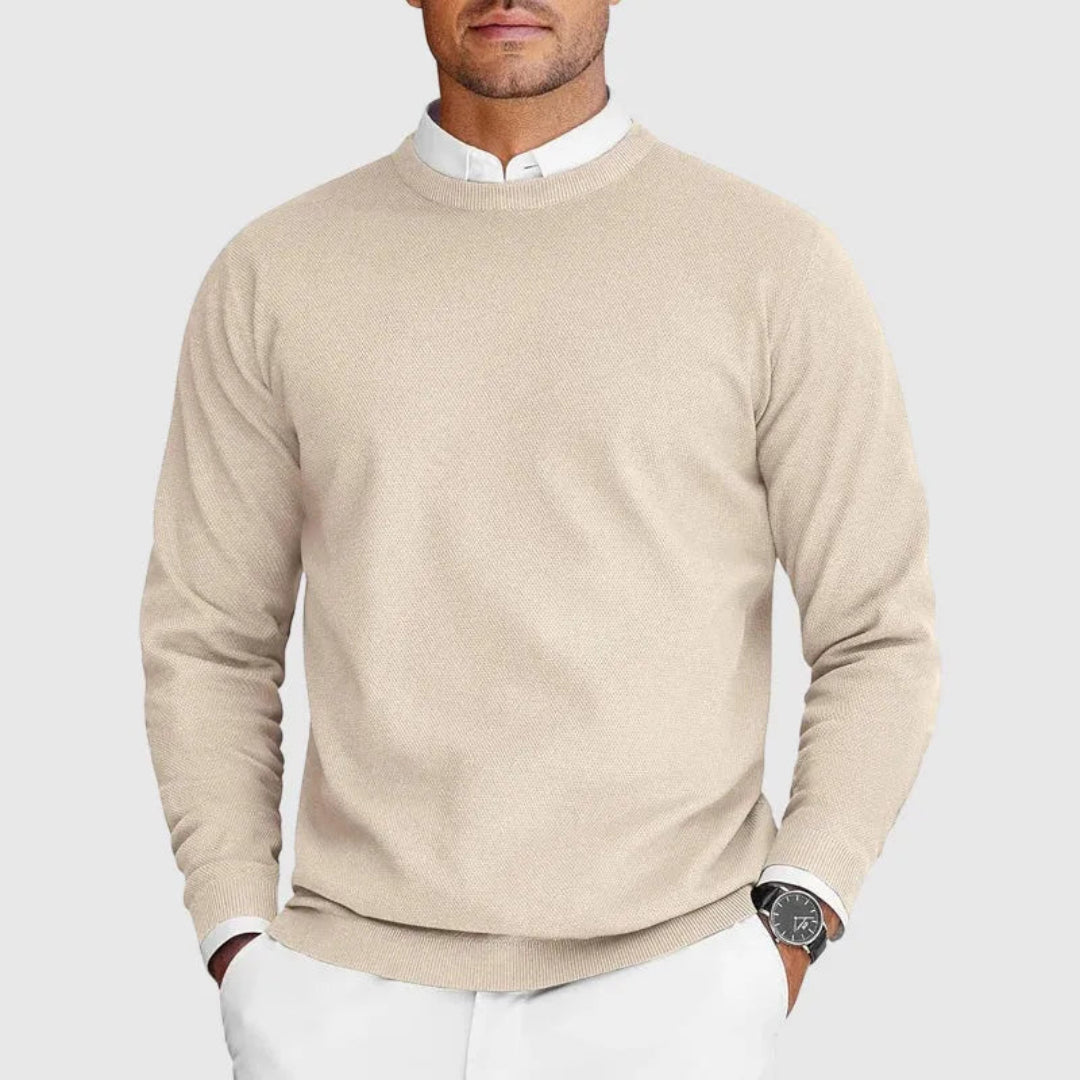 Men’s Crew Neck Knit Sweater