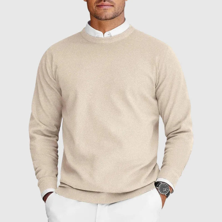 Men’s Crew Neck Knit Sweater