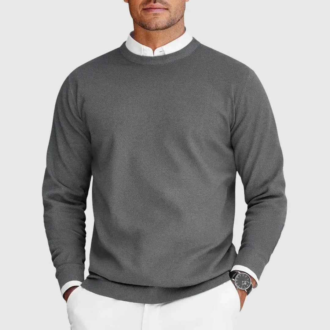 Men’s Crew Neck Knit Sweater