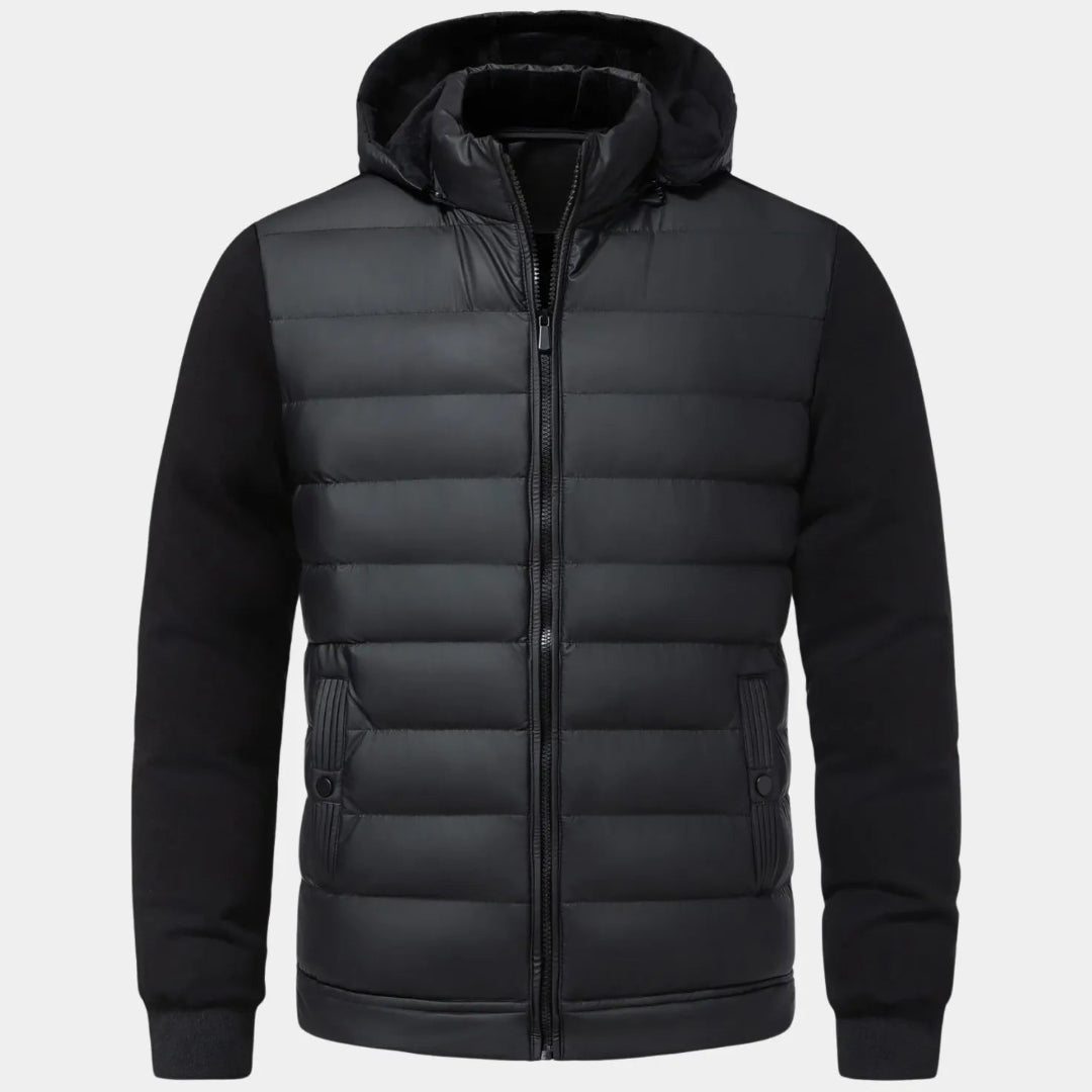 Men's Hybrid Hooded Jacket