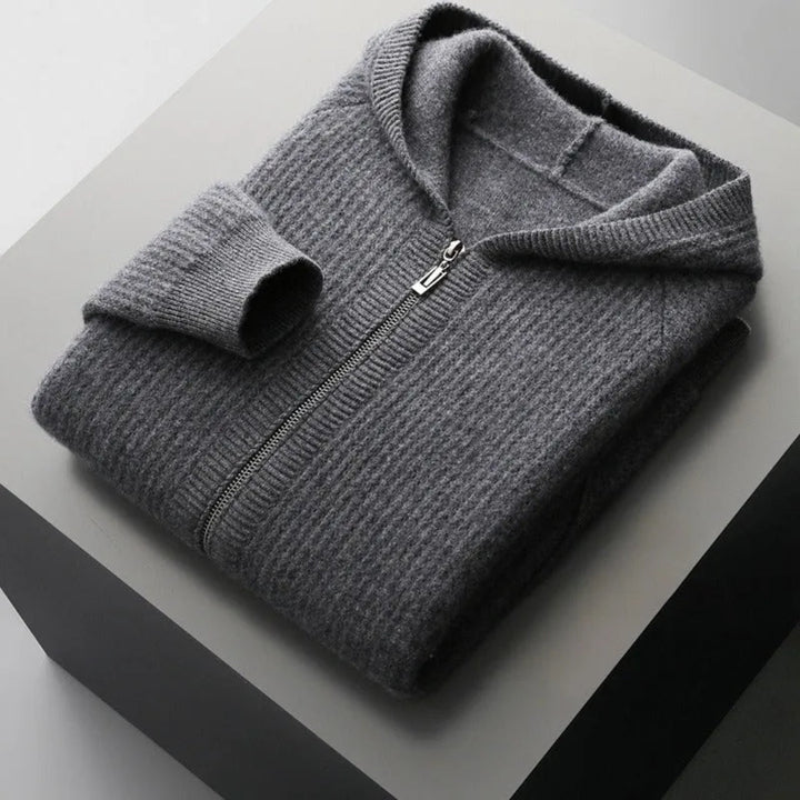 Men’s Merino Wool Zip Hoodie