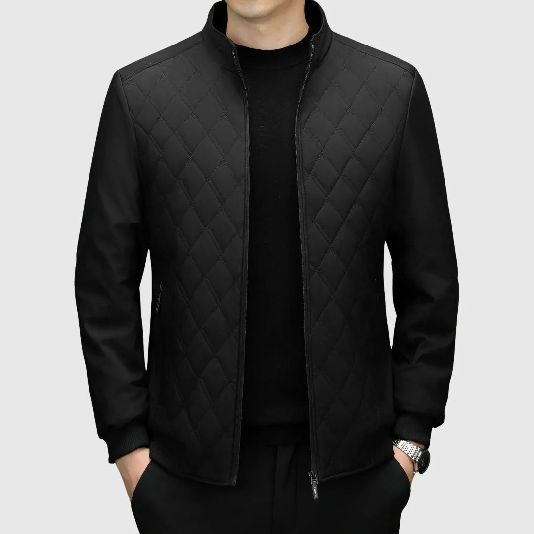 Men’s Quilted Bomber Jacket