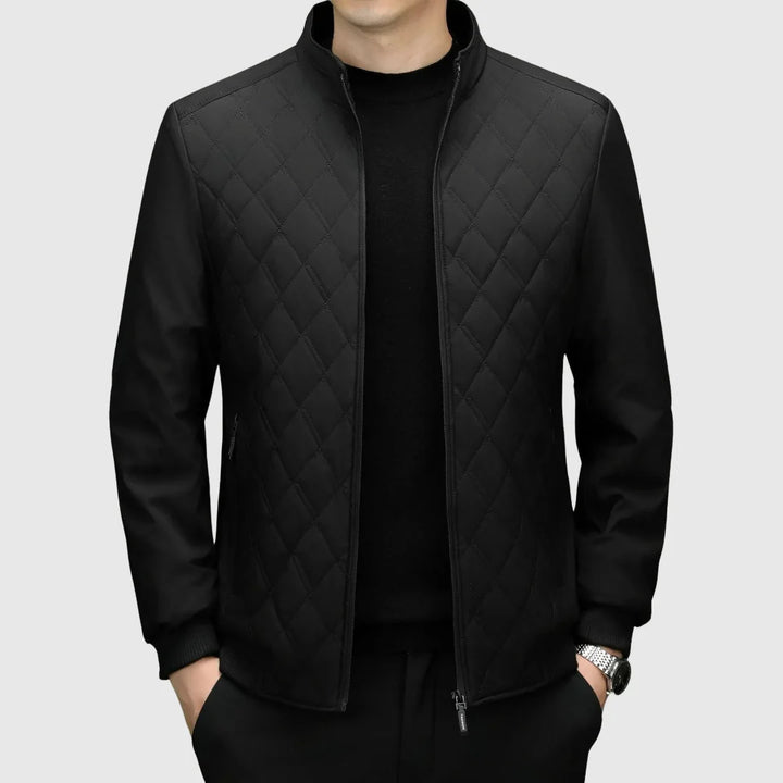 Men’s Quilted Bomber Jacket