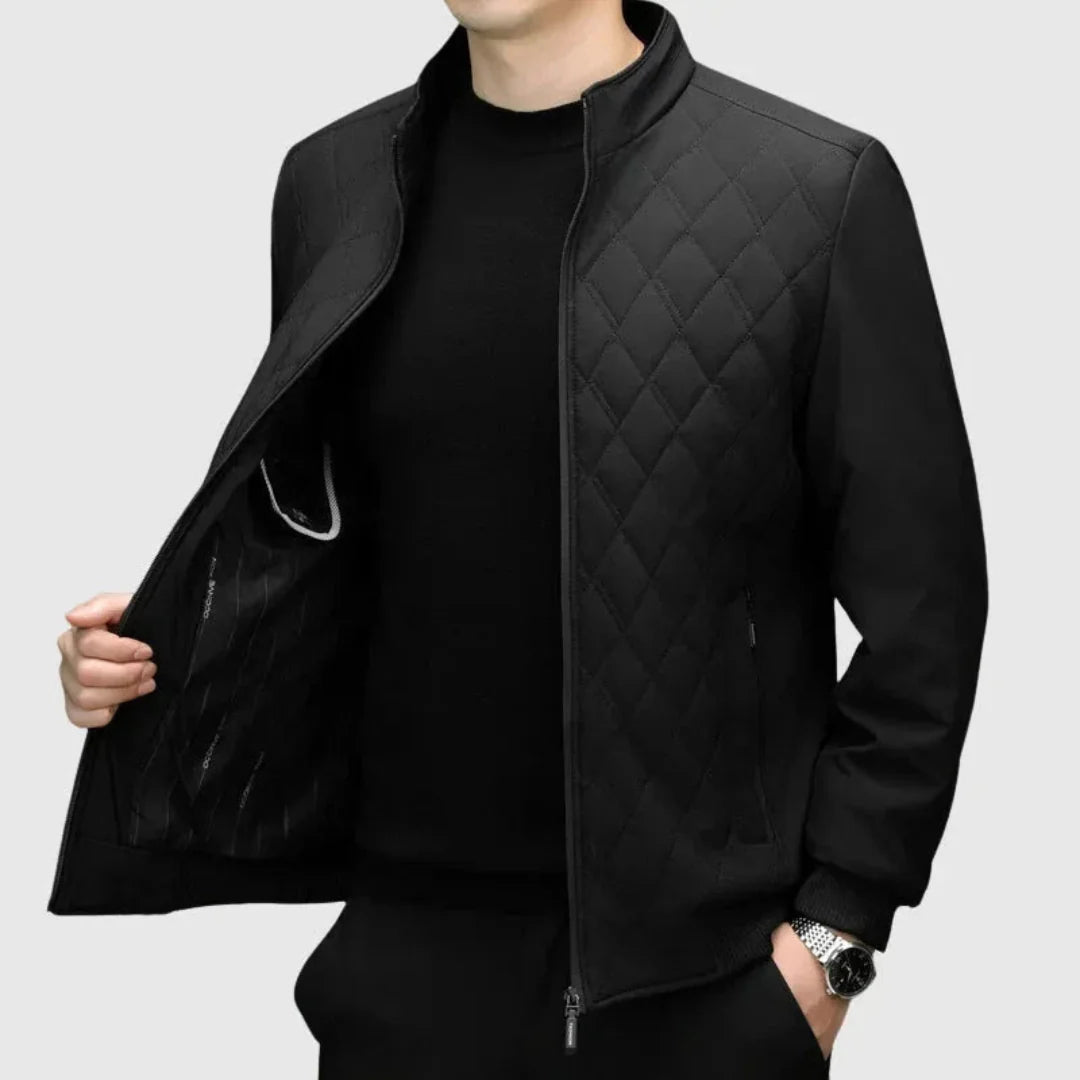 Men’s Quilted Bomber Jacket