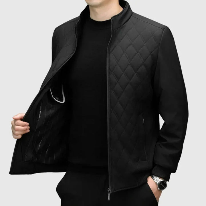 Men’s Quilted Bomber Jacket