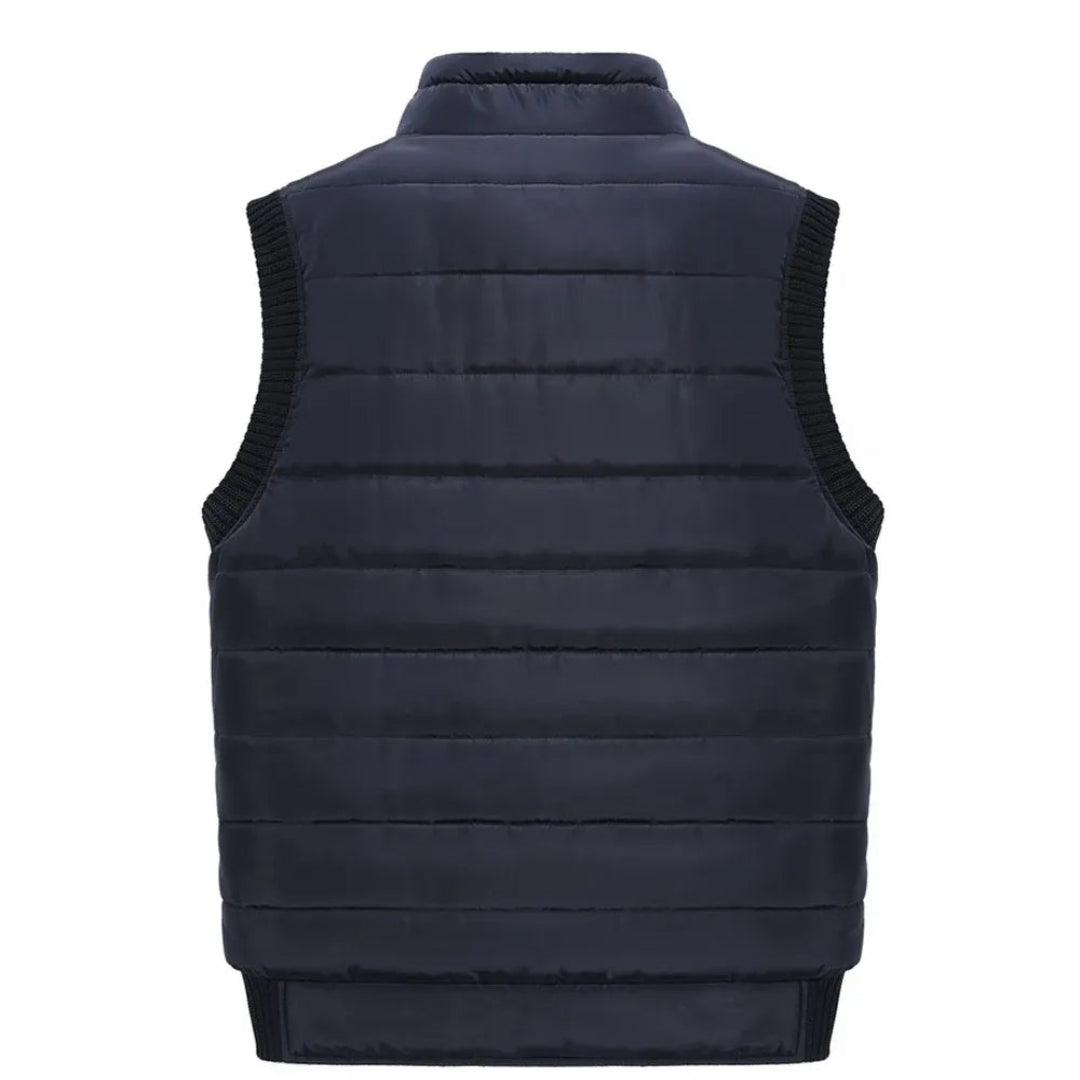Men’s Quilted Fleece Vest