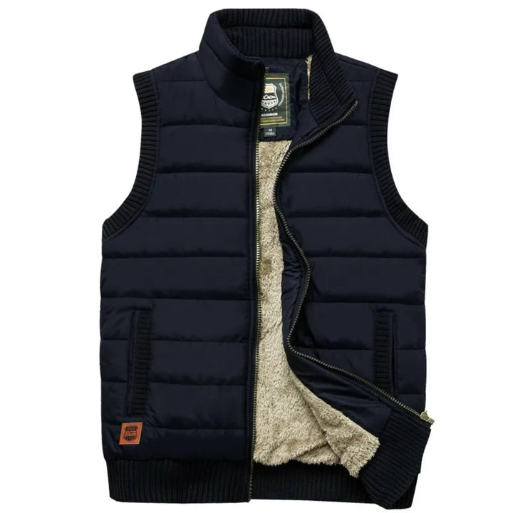 Men’s Quilted Fleece Vest