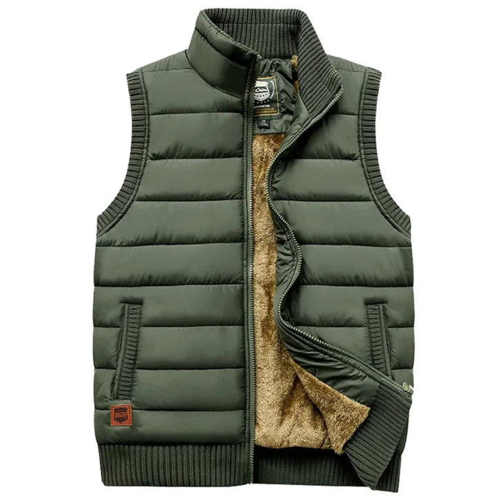 Men’s Quilted Fleece Vest