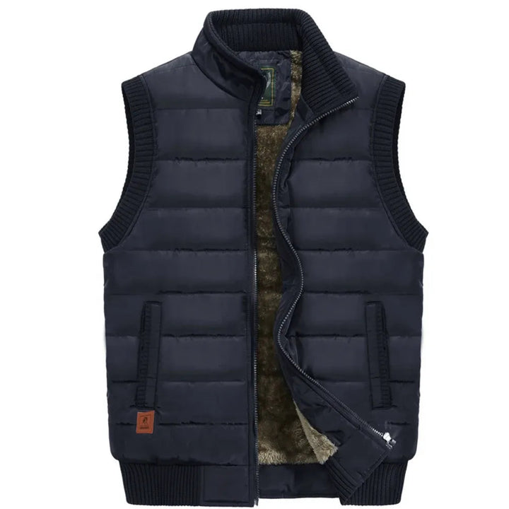 Men’s Quilted Fleece Vest