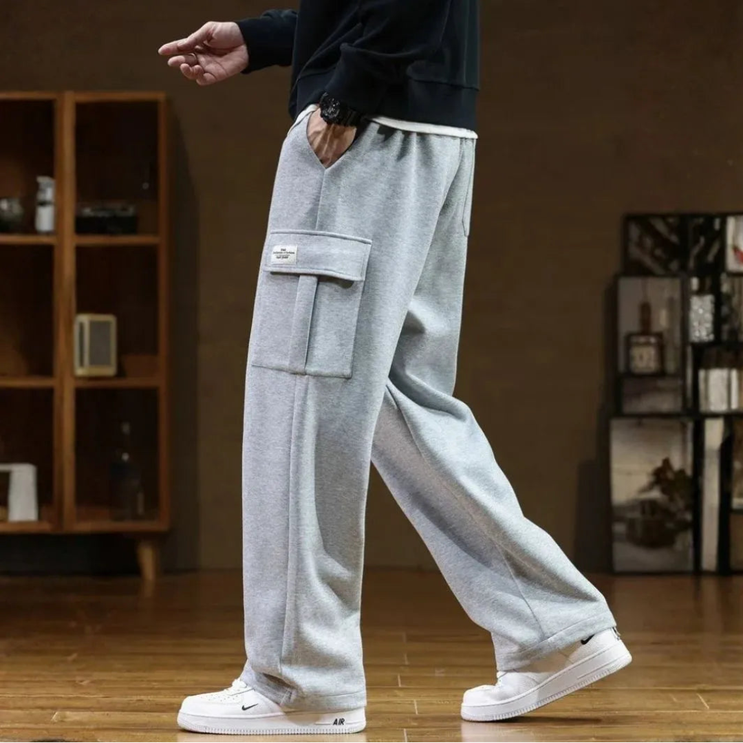 Men’s Relaxed Fit Drawstring Cargo Jogger