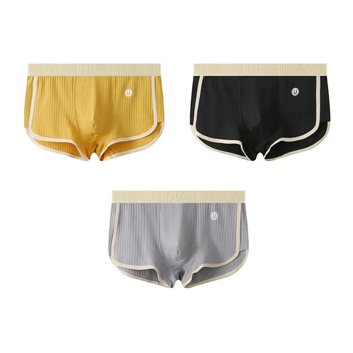 Men’s Ribbed Cotton Brief Set