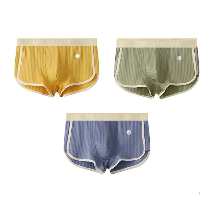 Men’s Ribbed Cotton Brief Set