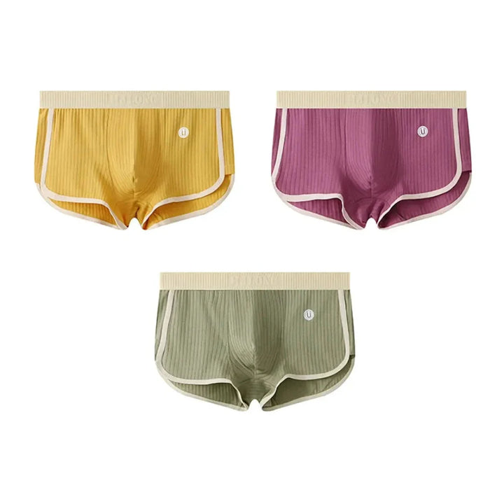 Men’s Ribbed Cotton Brief Set