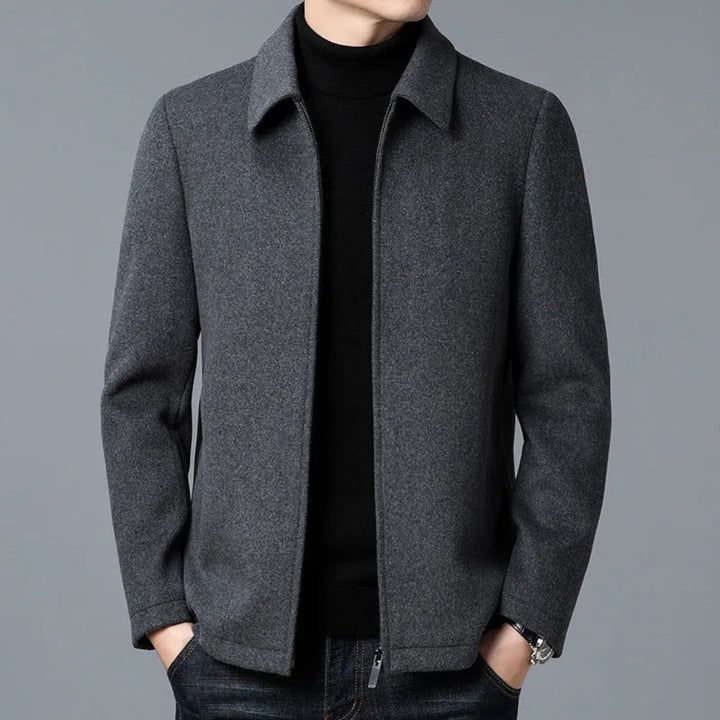 Men’s Wool Full-Zip Jacket