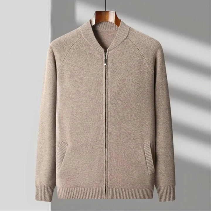 Mason Wool Zip-Up Sweater