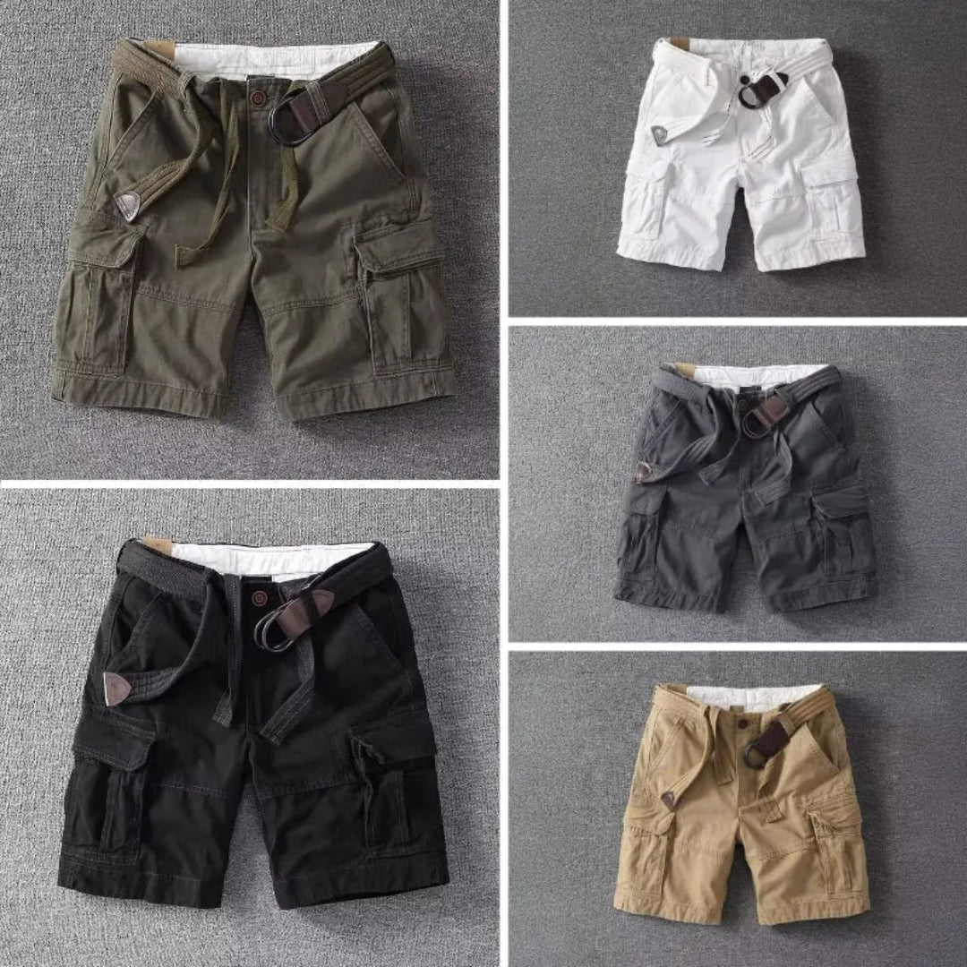 Nico Belted Cargo Shorts