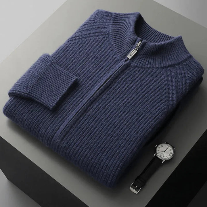 Nolan Cashmere Ribbed Sweater