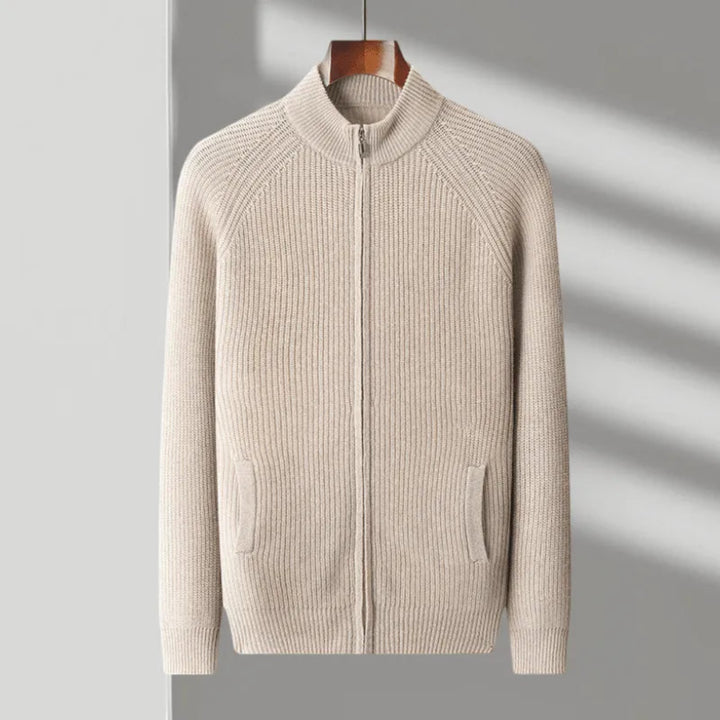 Nolan Cashmere Ribbed Sweater
