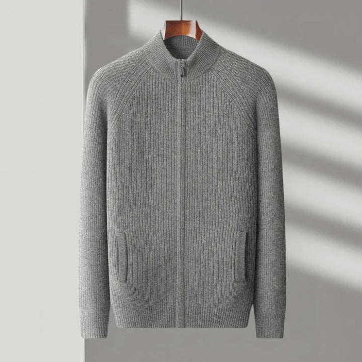 Nolan Cashmere Ribbed Sweater