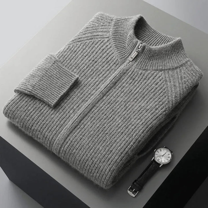 Nolan Cashmere Ribbed Sweater