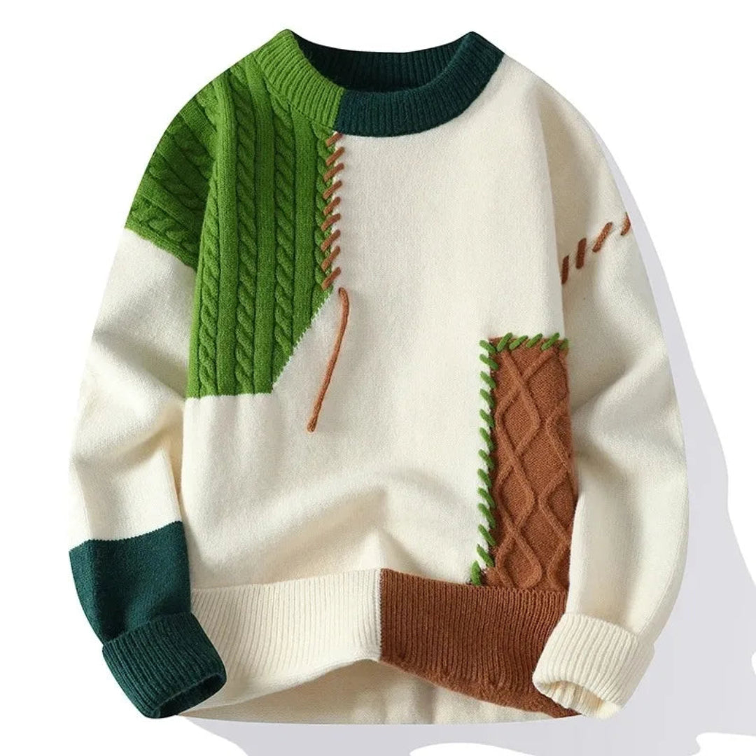 forest green and brown