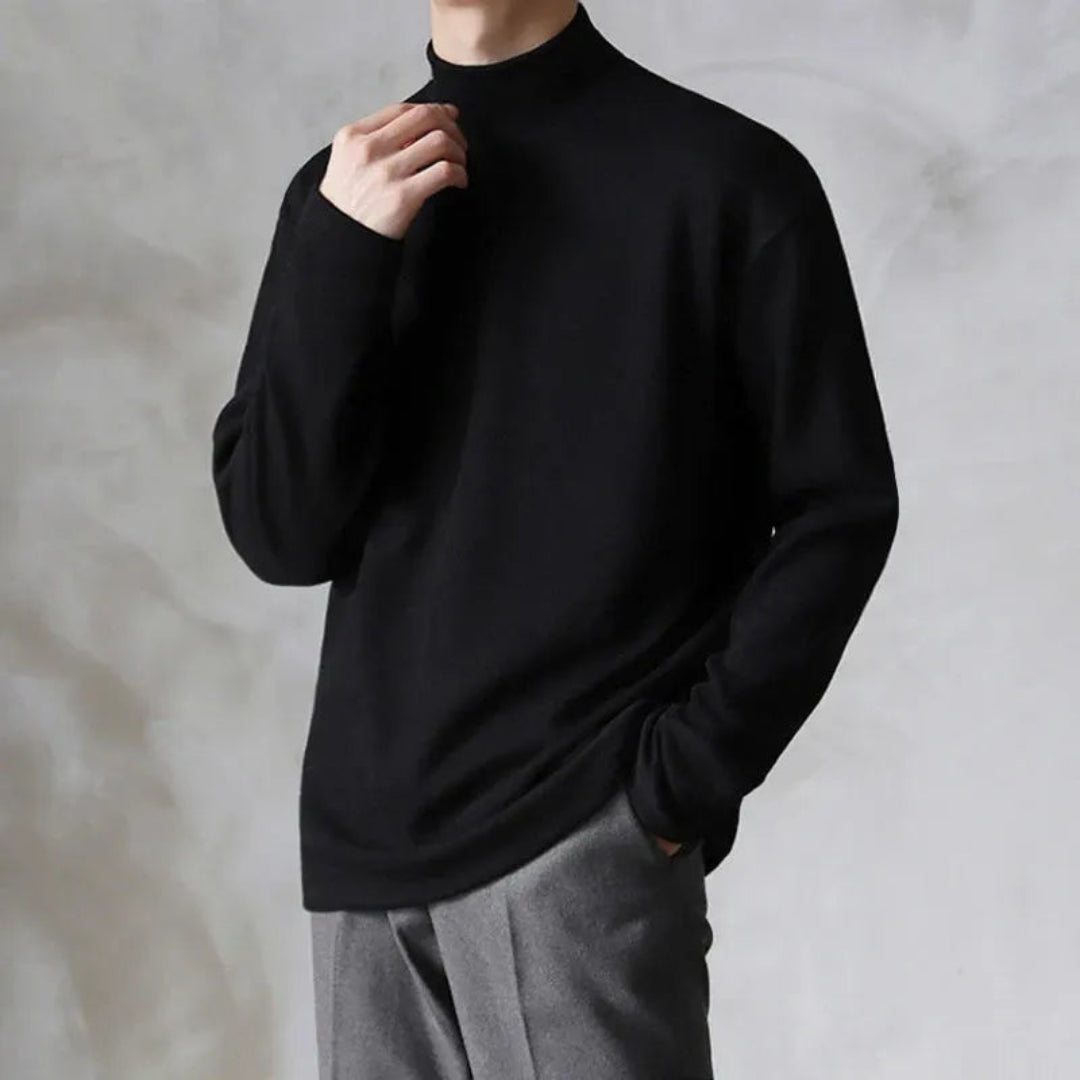 Patrick Mock Neck Pullover
