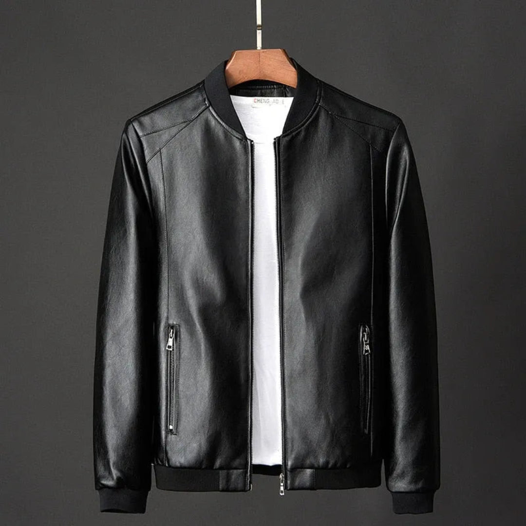 Paul Classic Faux Leather Jacket
