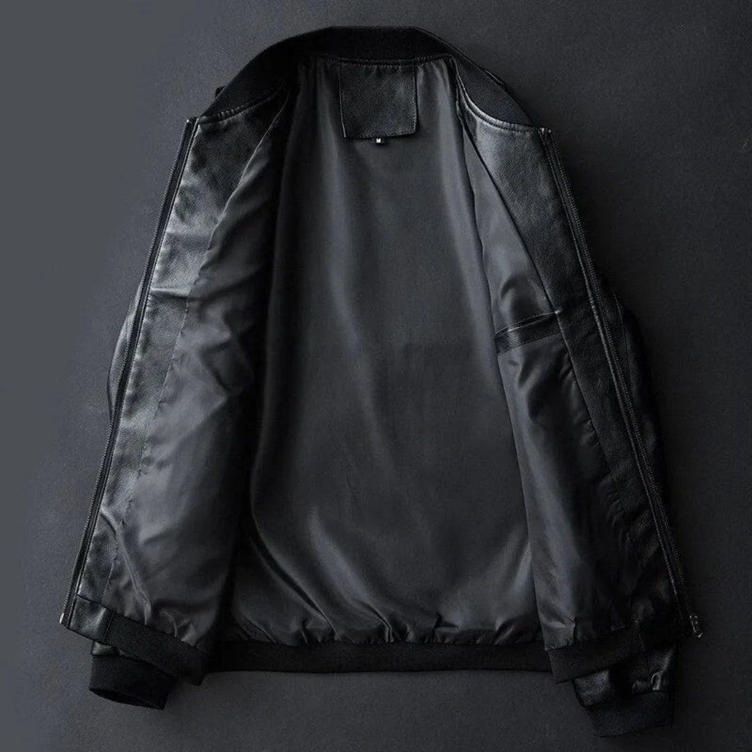 Paul Classic Faux Leather Jacket