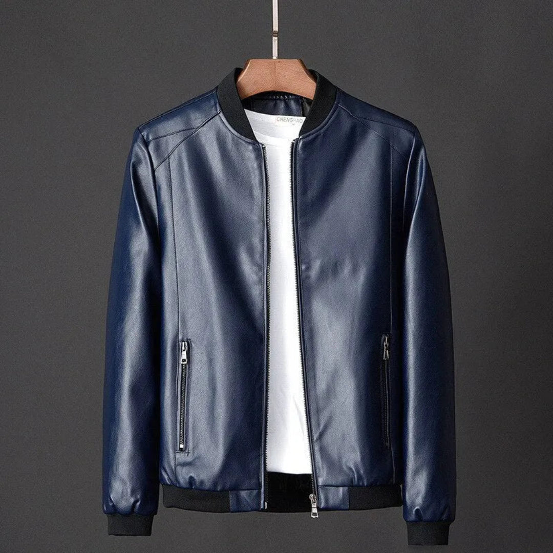 Paul Classic Faux Leather Jacket