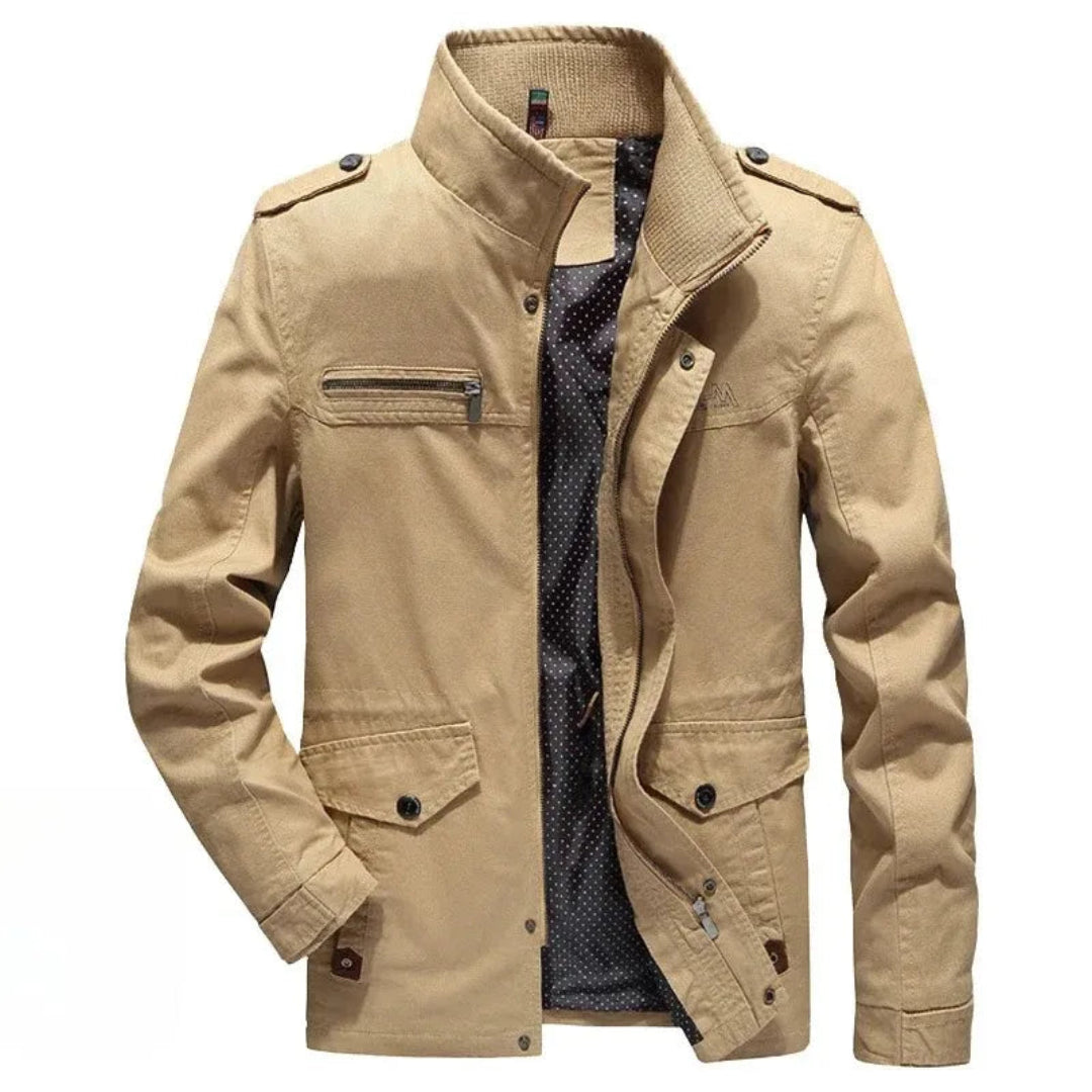 Paul Zippered Chest Pocket Padded Jacket