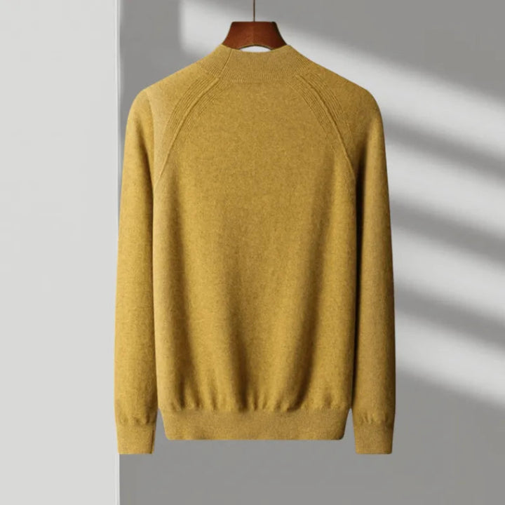 Rain Mock Neck Wool Sweater